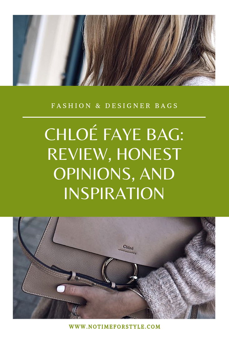 My first designer bag (secondhand) - Chloe Faye Day Bag in Small